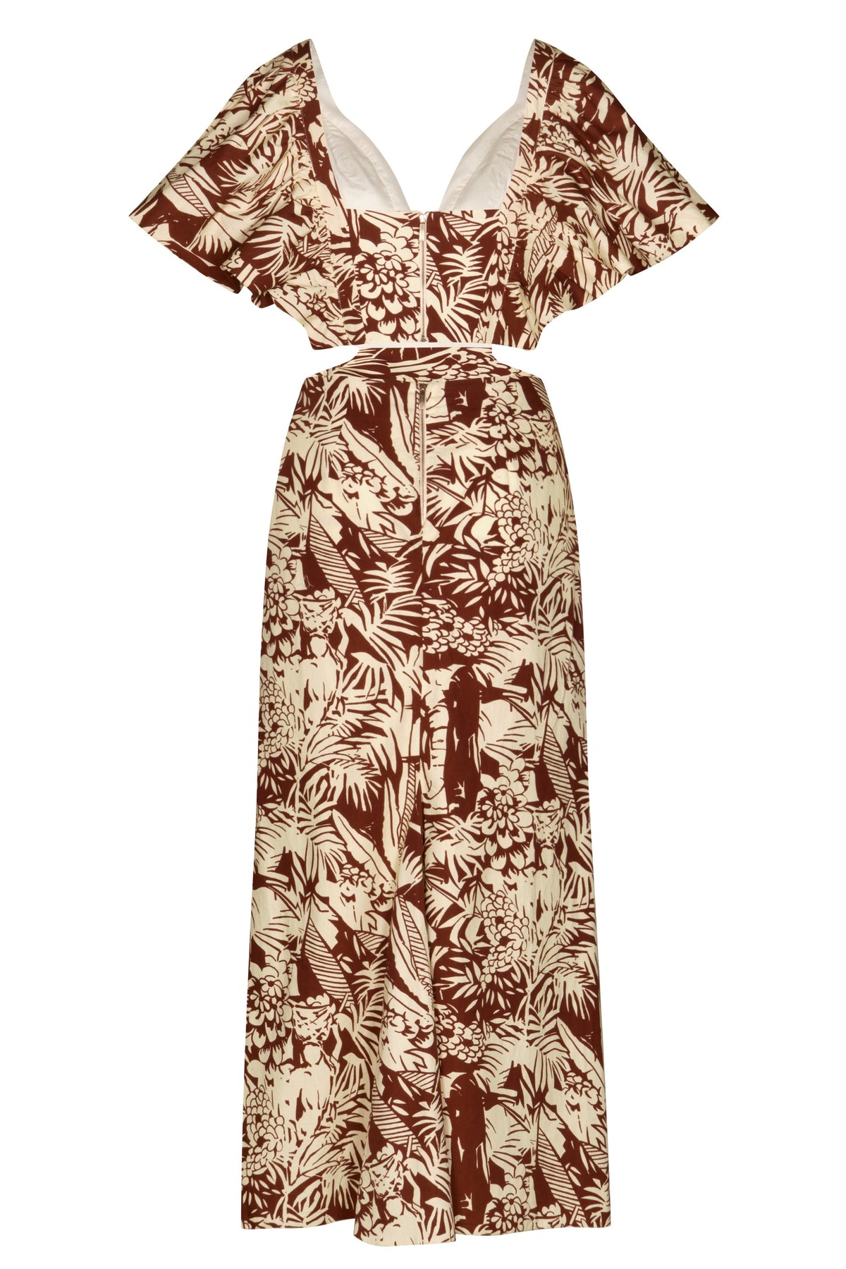 Eternal Jungle Dress - Wine