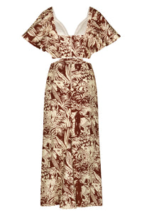 Wine / Eternal Jungle Dress
