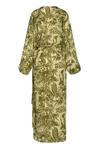 Al Trote silk dress - Green