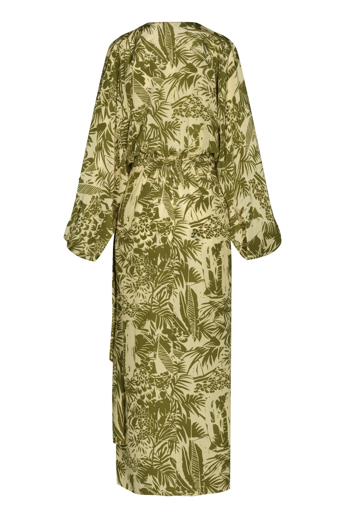 Al Trote silk dress - Green