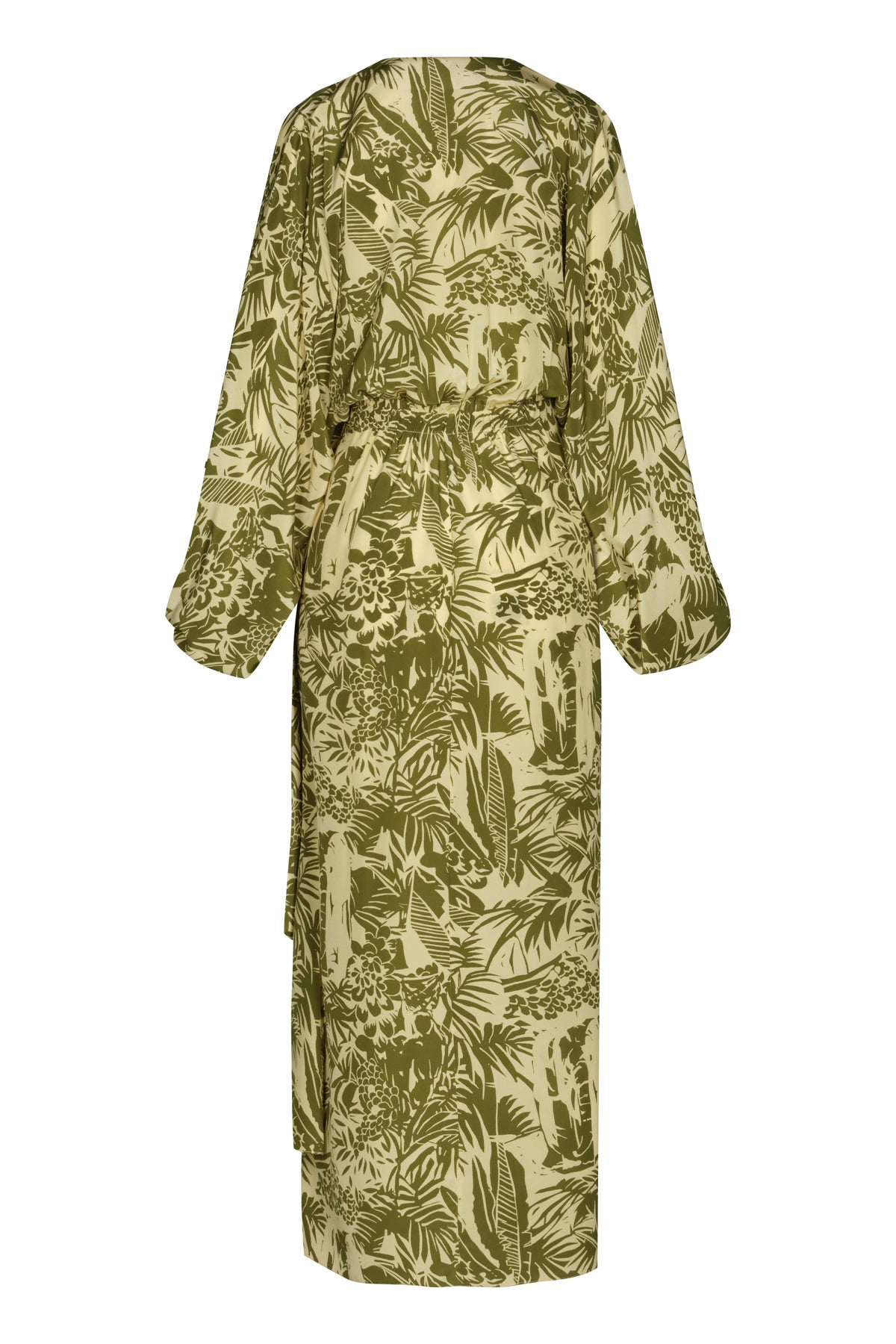 Al Trote silk dress - Green