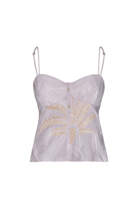 White / Compas Y Palmas Top