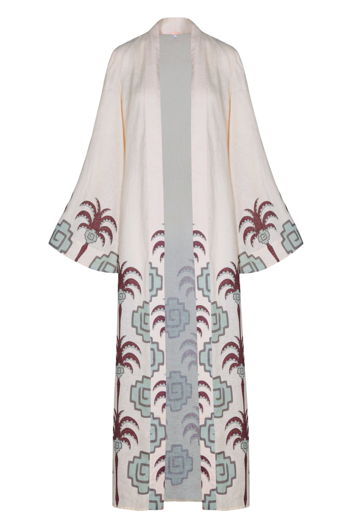 Boa Whisper linen kimono - Brown
