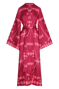 Savannah linen tunic dress - Pink