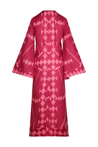 Robe tunique Savannah en lin - Rose