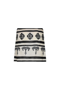 Black / Roots Skirt