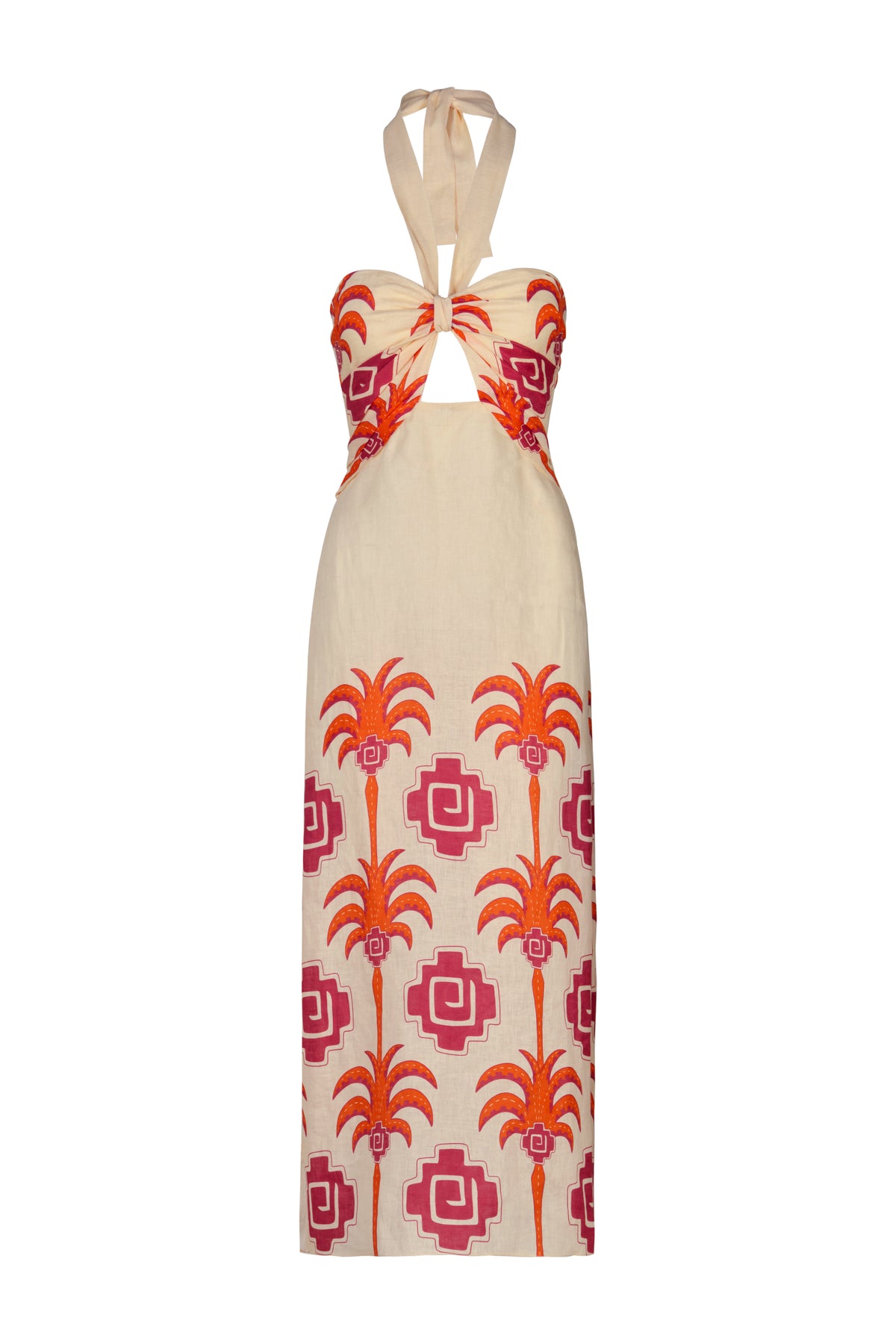 Orange / Water Adventure Dress