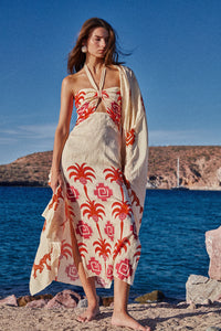 Orange / Water Adventure Dress