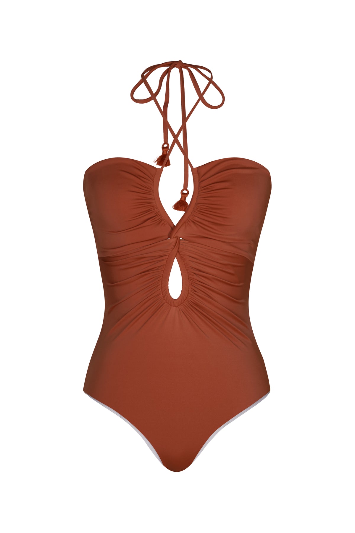 Brown / Coral Reef One Piece