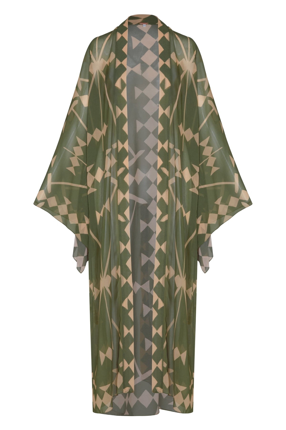 Kimono fluide Amazon - Vert