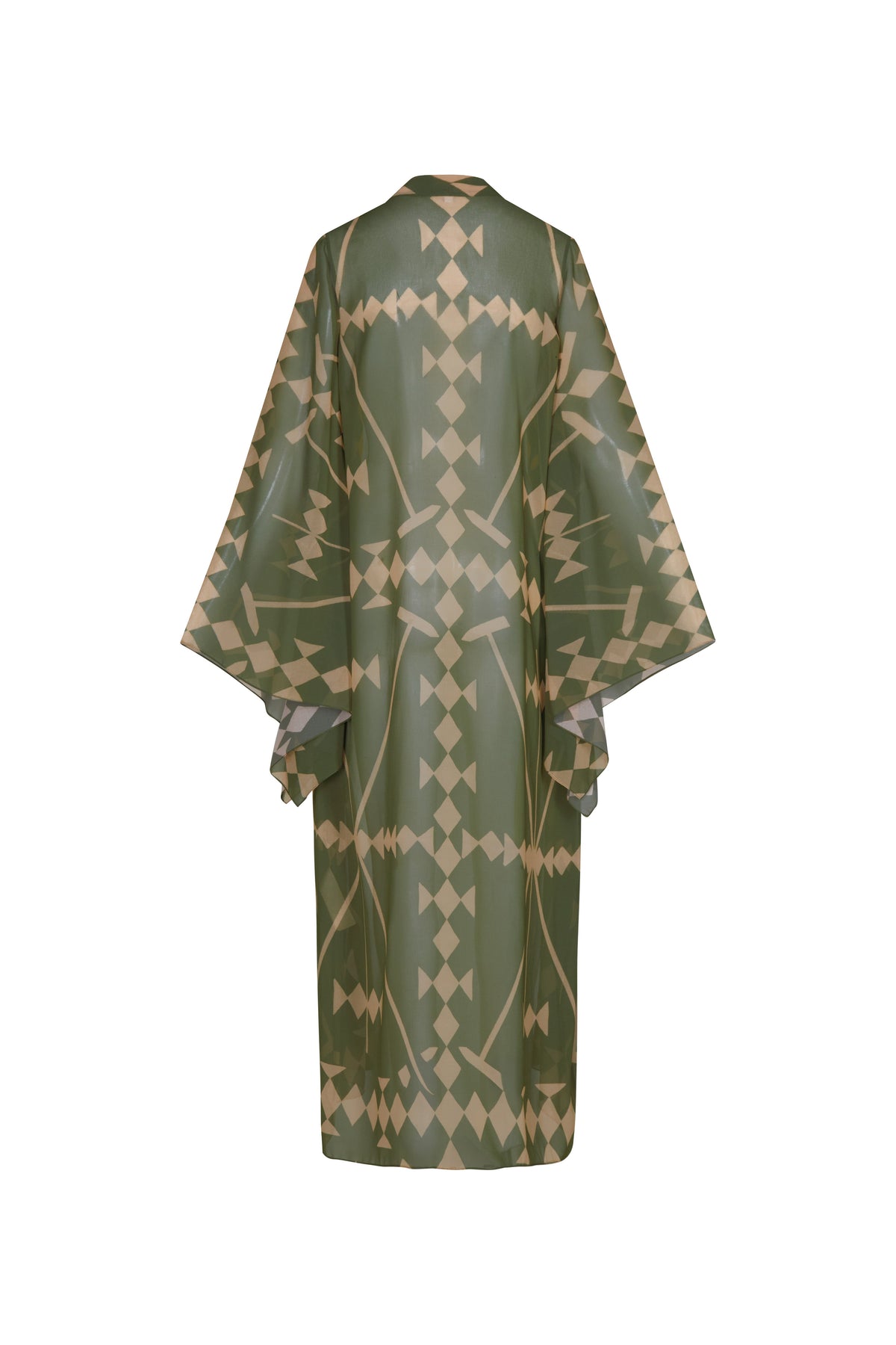 Kimono fluide Amazon - Vert