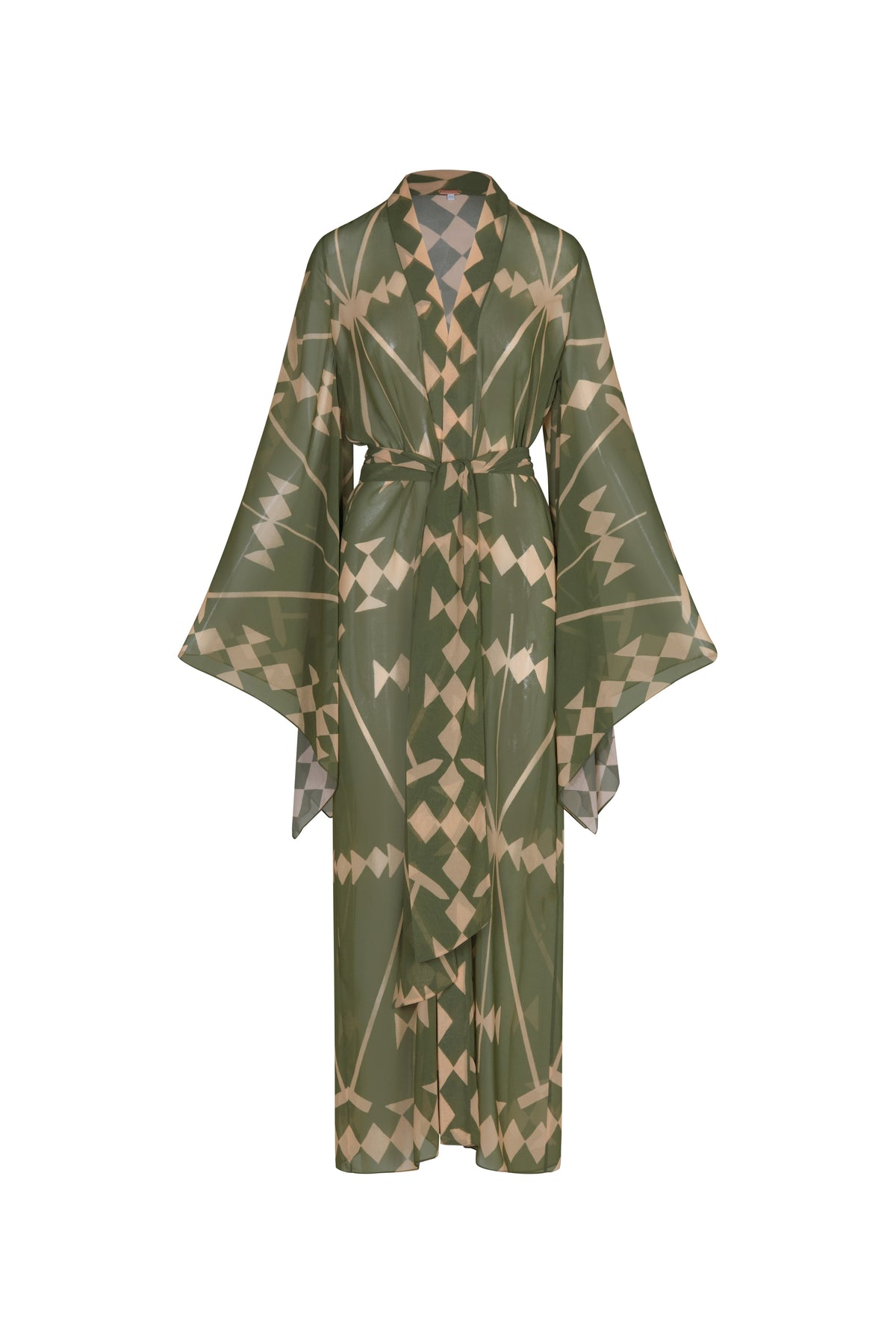 Kimono fluide Amazon - Vert