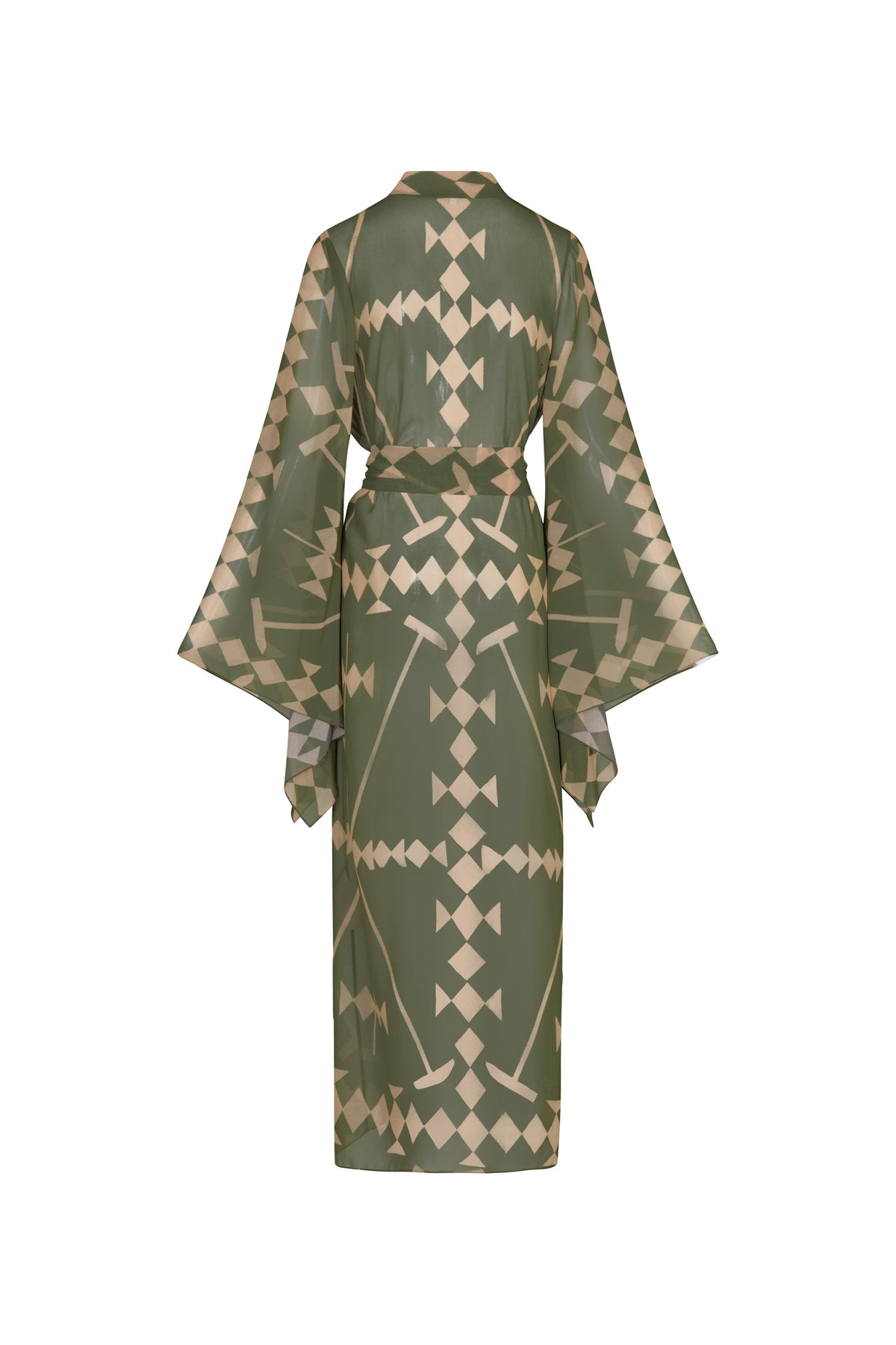 Kimono fluide Amazon - Vert
