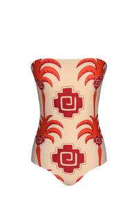 Red / Alta Mar One Piece