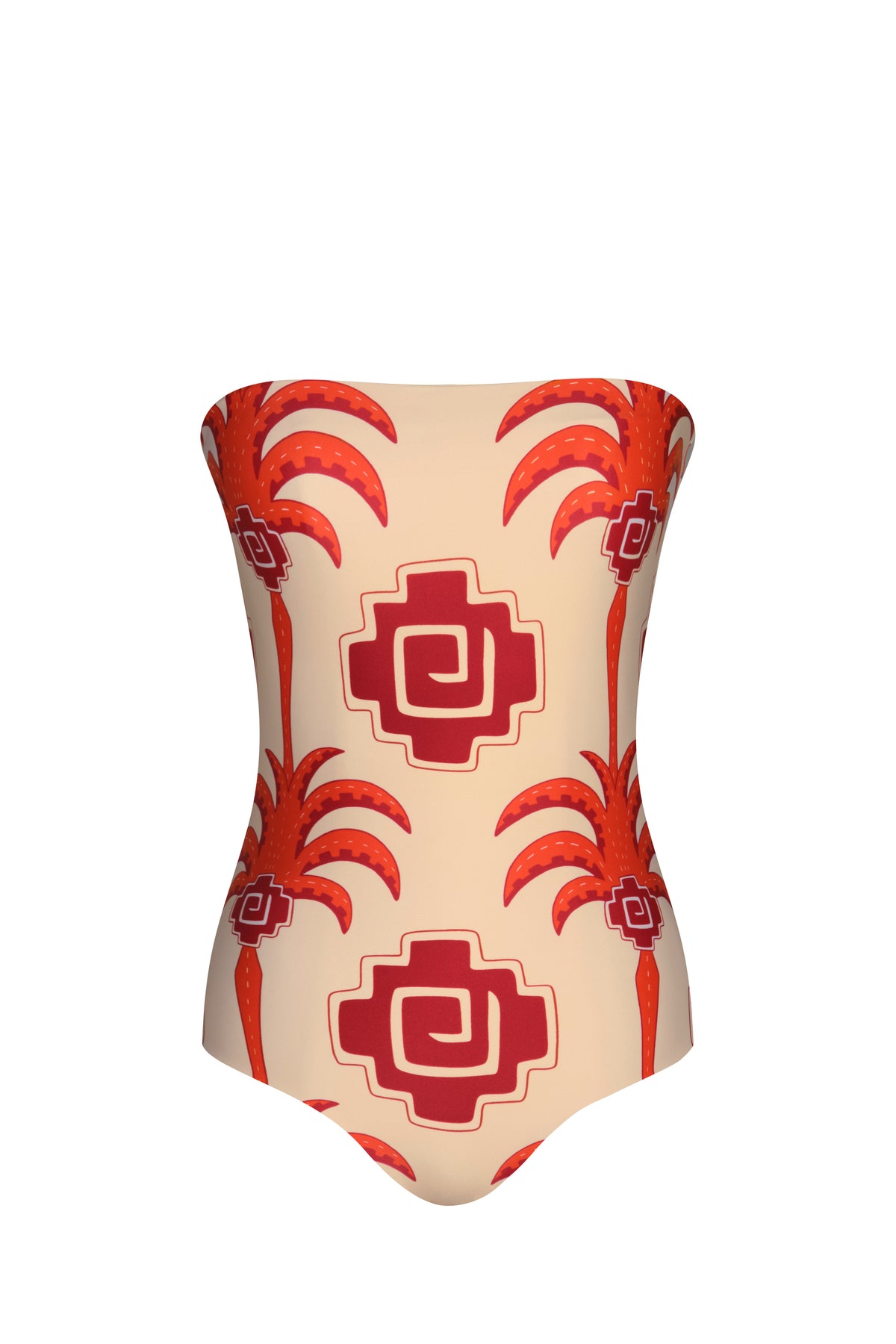 Red / Alta Mar One Piece