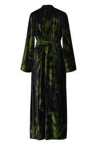 Alma Majestuosa silk kimono - Black