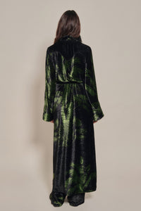 Alma Majestuosa silk kimono - Black