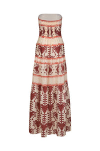 Another Chance silk dress - Red