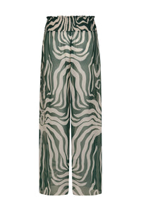 Pantalon In Eternity en soie - Vert