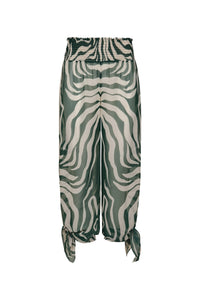 Pantalon In Eternity en soie - Vert