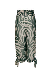 Pantalon In Eternity en soie - Vert