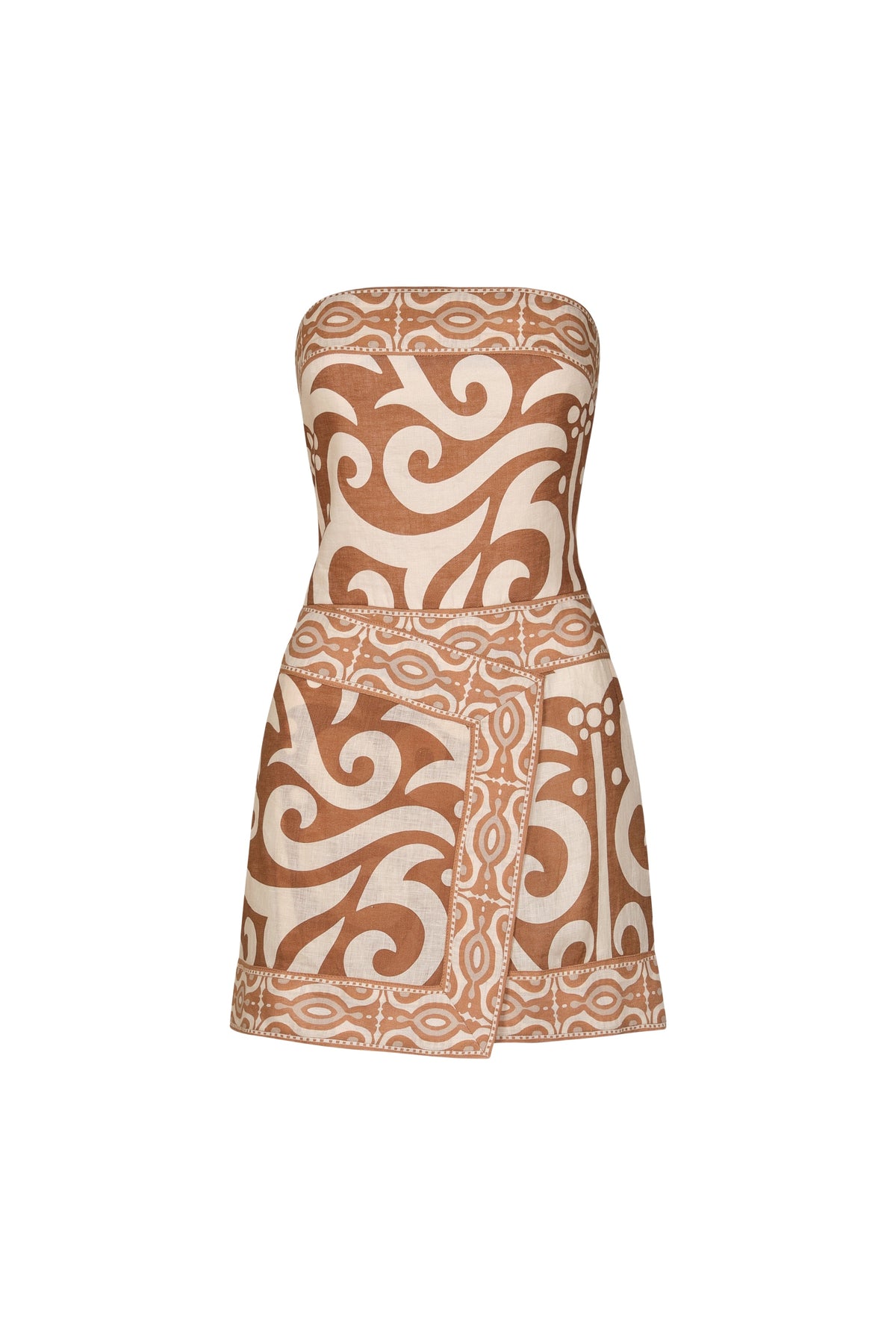 Raíz Ritual silk dress - Yellow