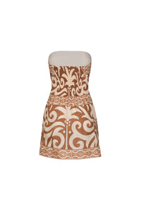 Raíz Ritual silk dress - Yellow