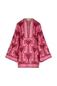 Wild Savannah silk dress - Pink