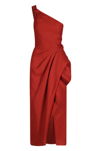 Salsero silk dress - Red
