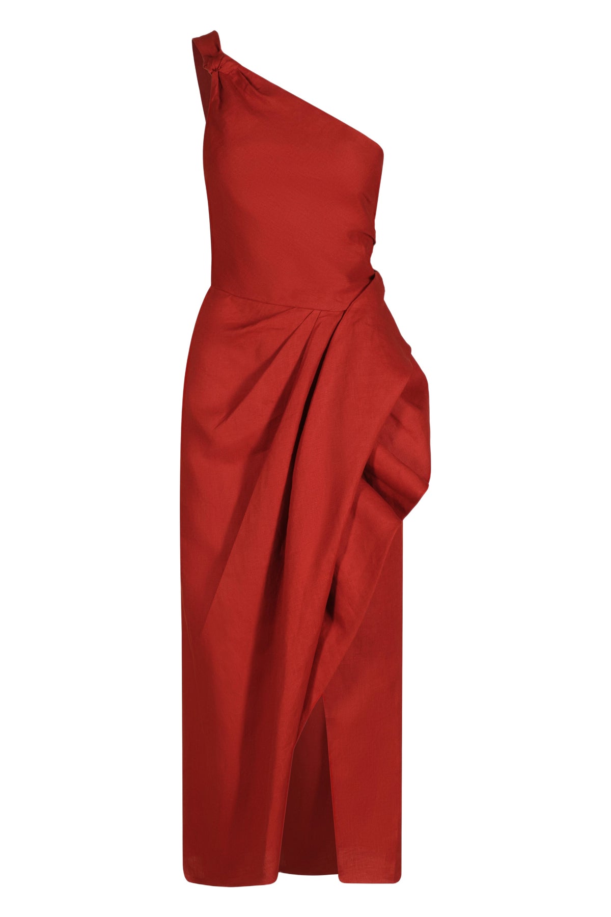 Salsero silk dress - Red