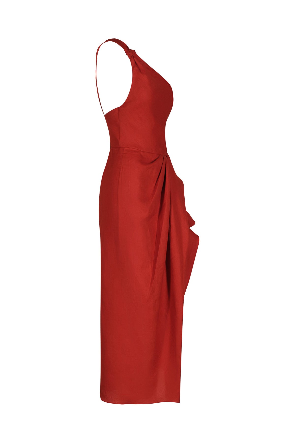 Salsero silk dress - Red