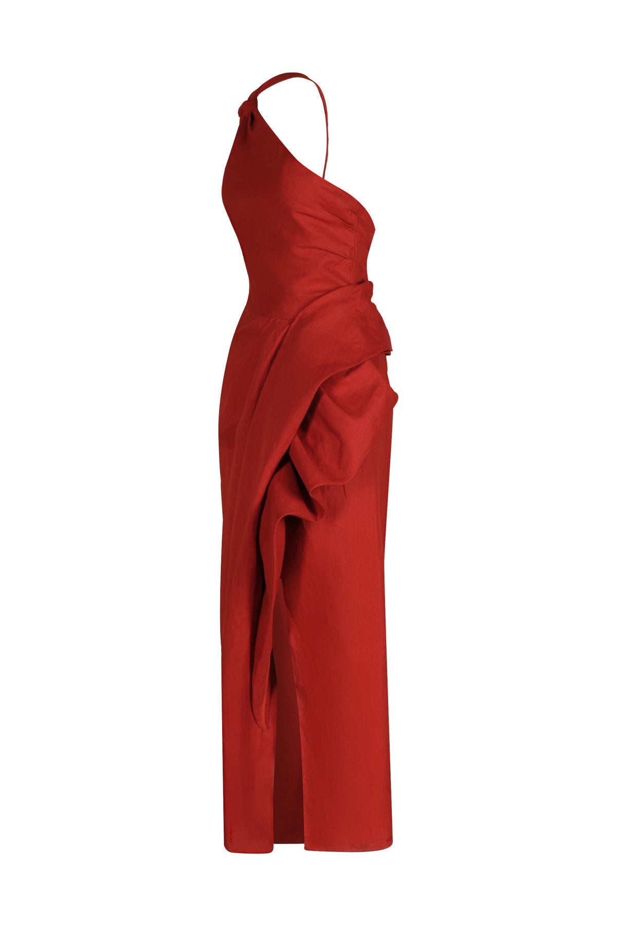 Salsero silk dress - Red