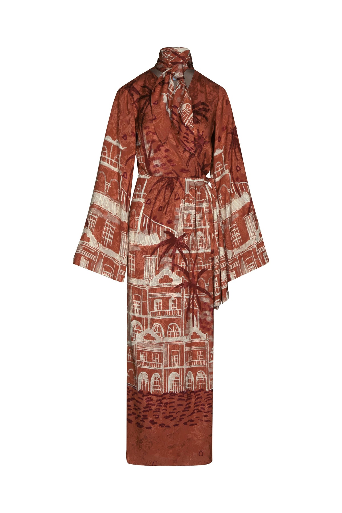 Ollantay Dress - Bordeaux