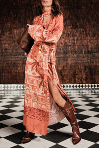 Ollantay Dress - Bordeaux