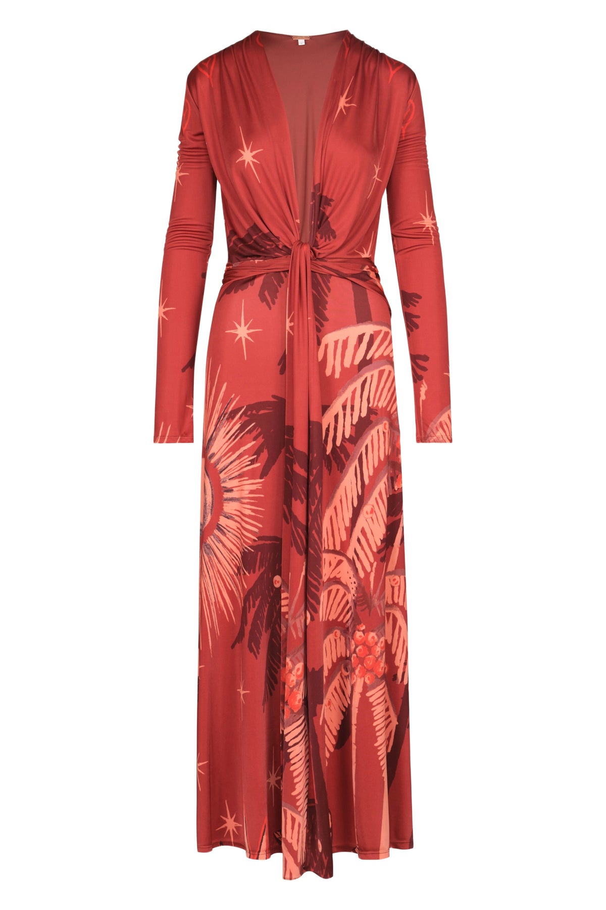 Coral Marino Dress - Red