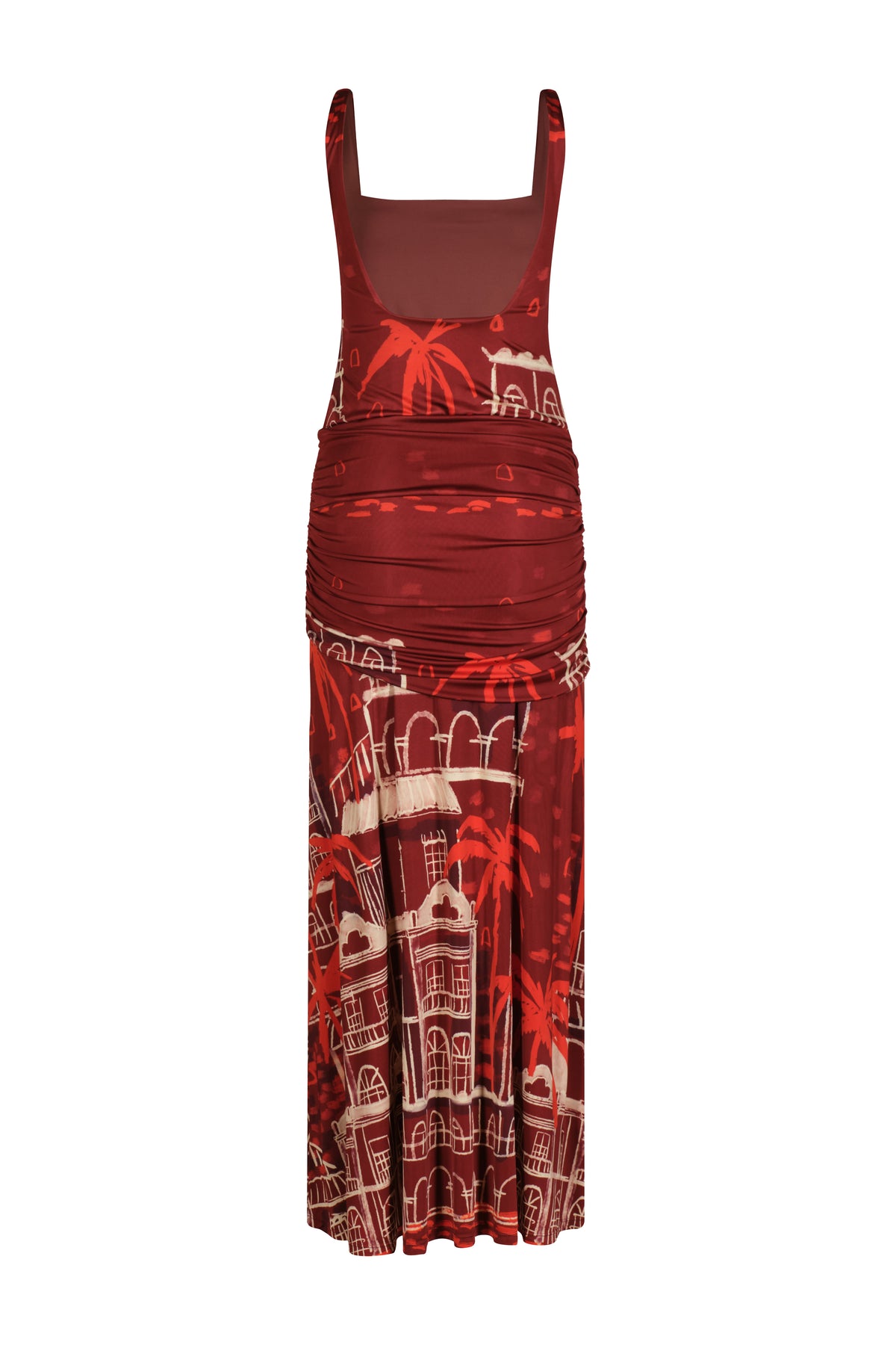 Plant Of Joy Dress - Red