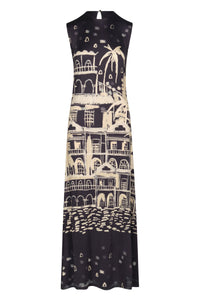 Cardinal Direction Dress - Black
