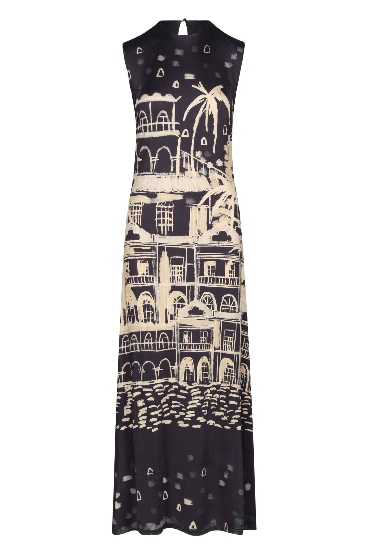 Cardinal Direction Dress - Black