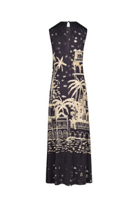 Cardinal Direction Dress - Black