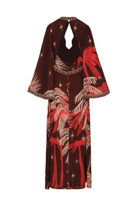 Leyenda Del Tiempo cotton dress - Red