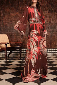 Leyenda Del Tiempo cotton dress - Red