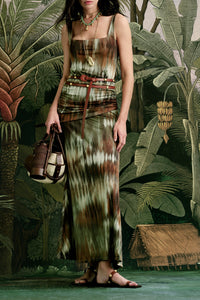 Plant Of Joy Dress - Brown