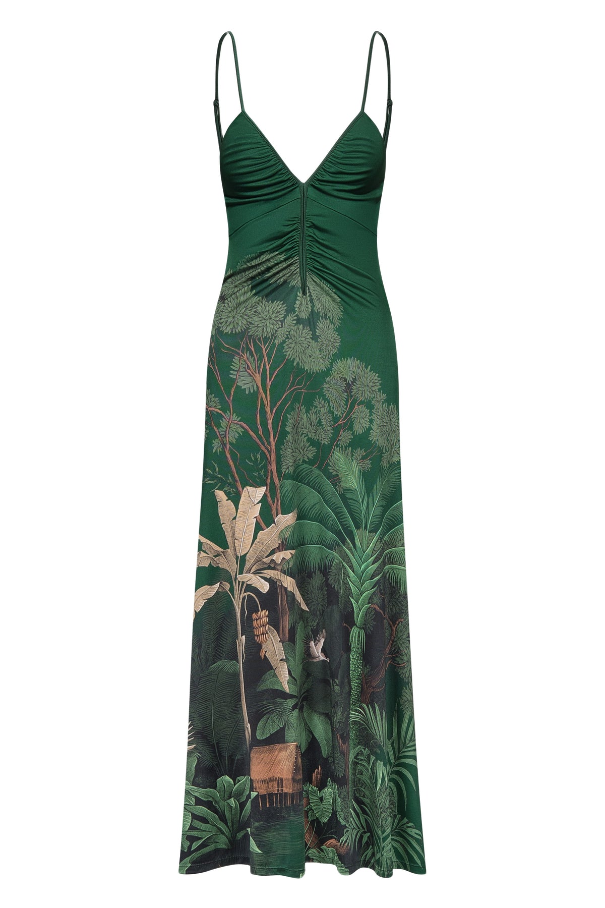 Robe Nuestra Tierra en coton - Vert