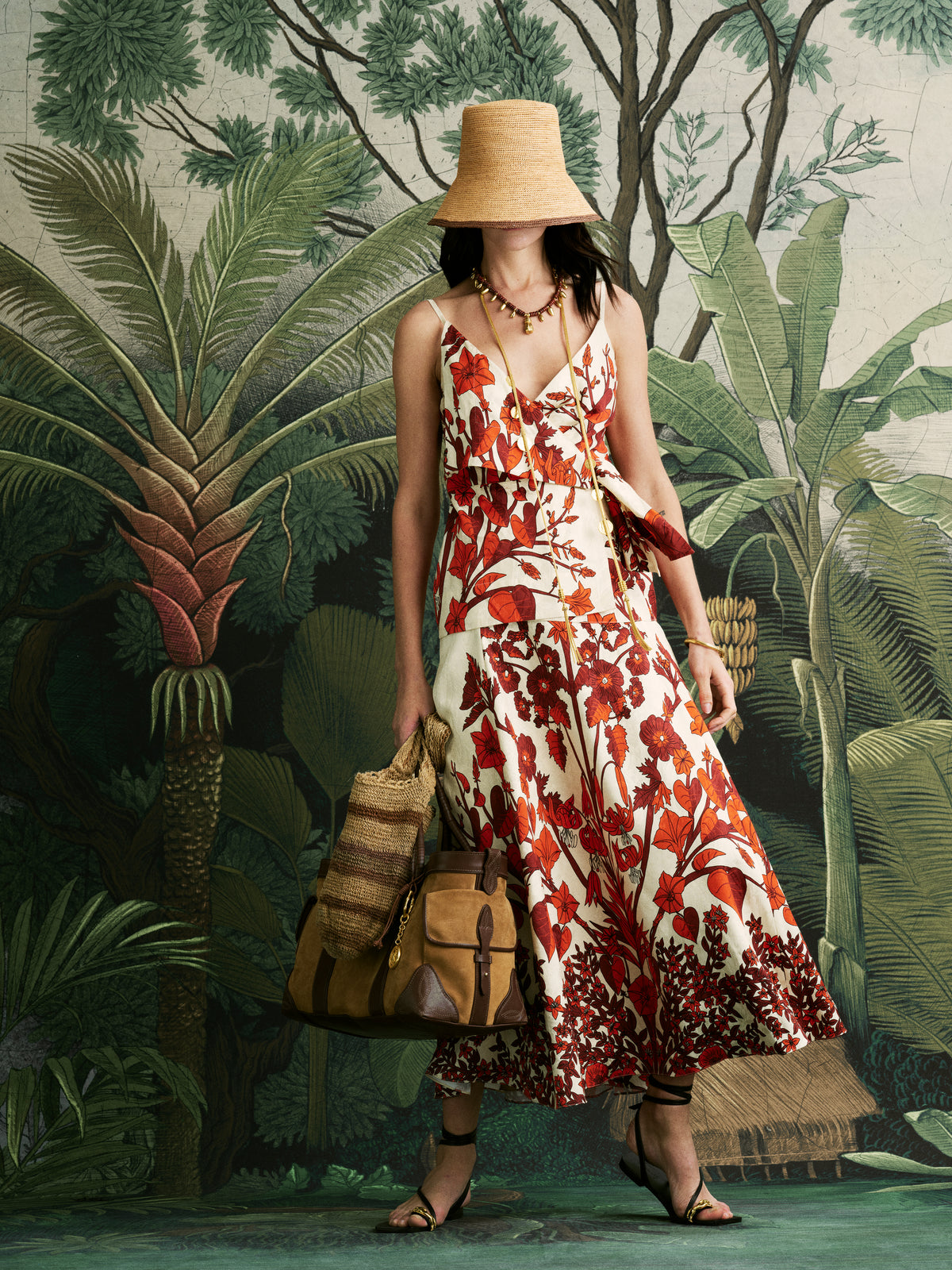 Jupe Encanto De Isla - Rouge