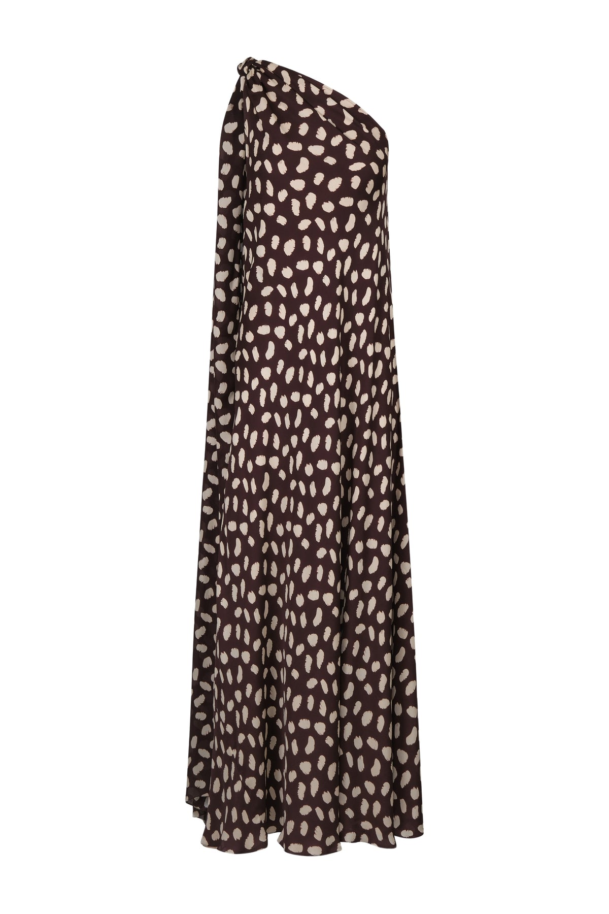 Elegant Freedom cotton dress - Bordeaux