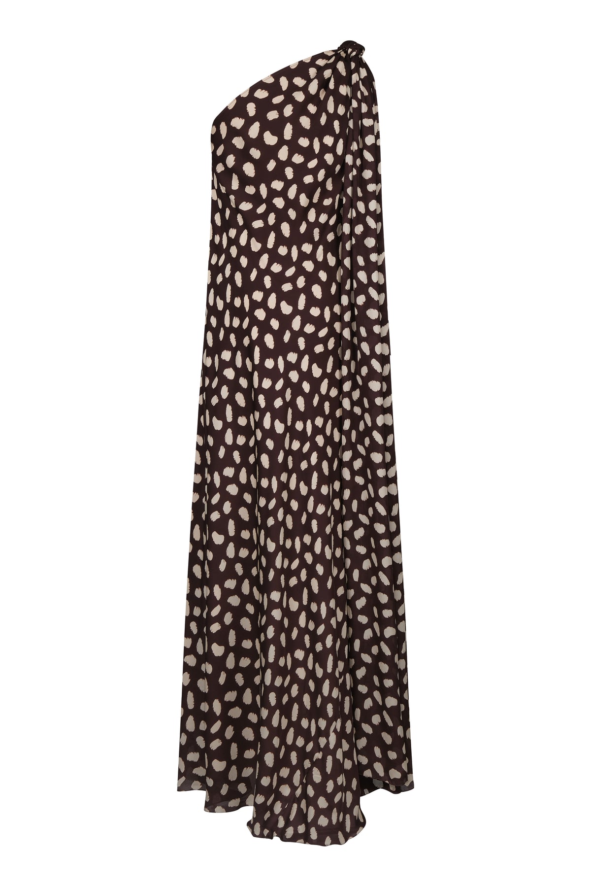 Elegant Freedom cotton dress - Bordeaux