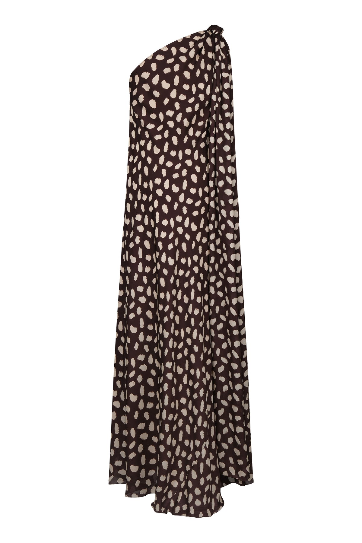 Elegant Freedom cotton dress - Bordeaux