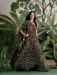 Elegant Freedom cotton dress - Bordeaux