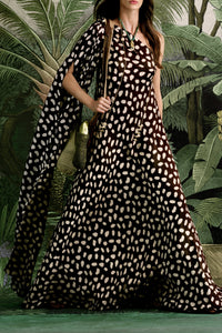 Elegant Freedom cotton dress - Bordeaux