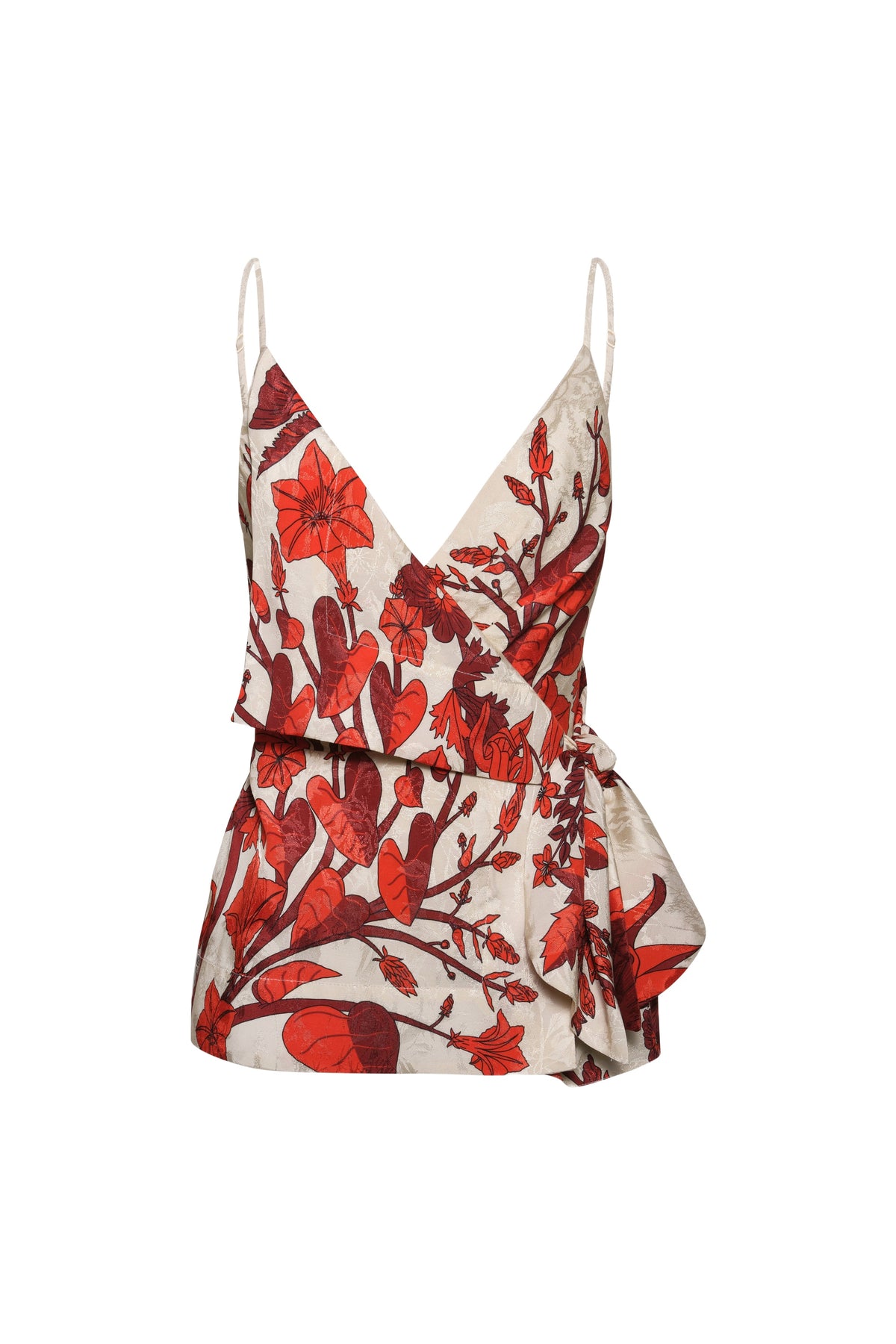 Haut croisé Gentle - Rouge